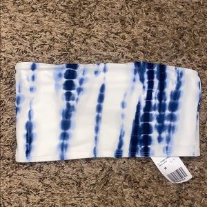 Brand new tye dye bikini top